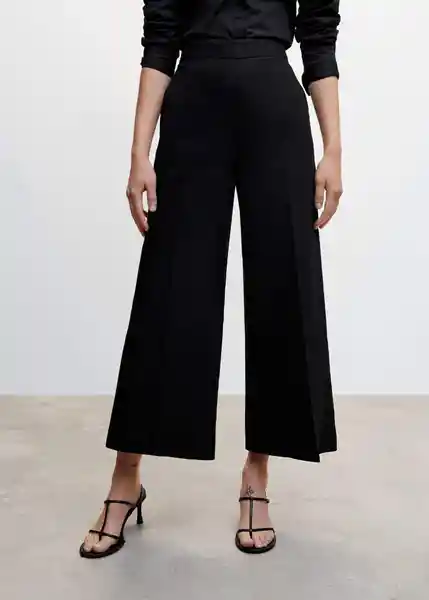 Pantalón Lote Negro Talla 18 Mujer Mango