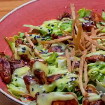 Ensalada Pollo Teriyaki