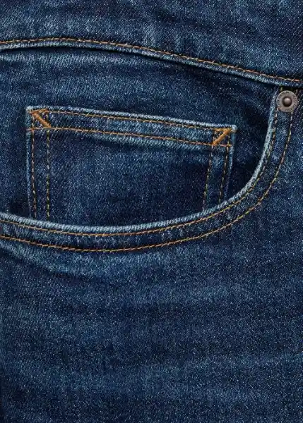 Jean Ben Tejano Oscuro Talla 42 Hombre Mango