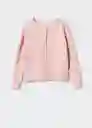 Cardigan Emma3 Rosa Pastel Talla 08 Niñas Mango