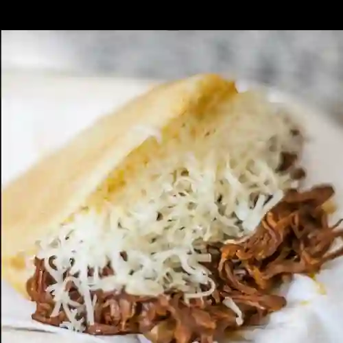 Arepa Carne Queso