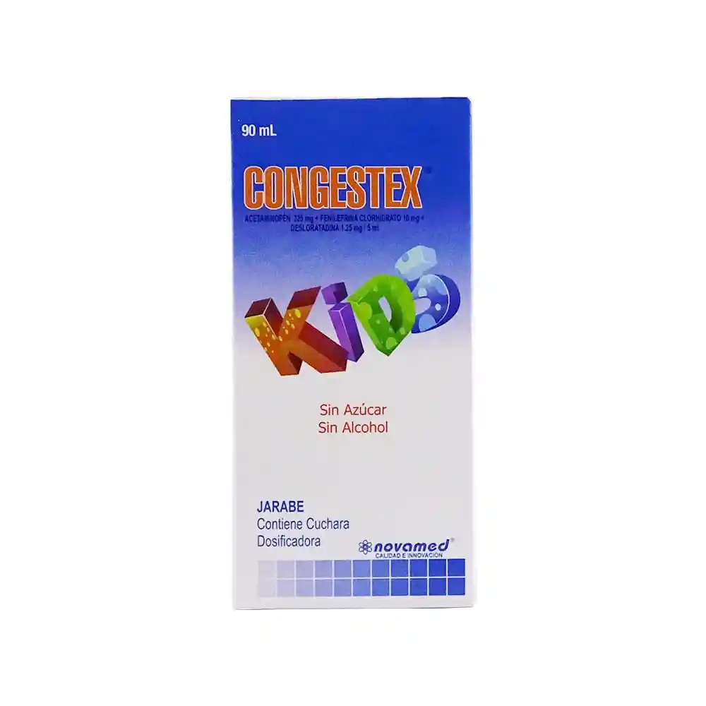 Congestex Jarabe Infantil (325 mg / 10 mg / 1.25 mg)
