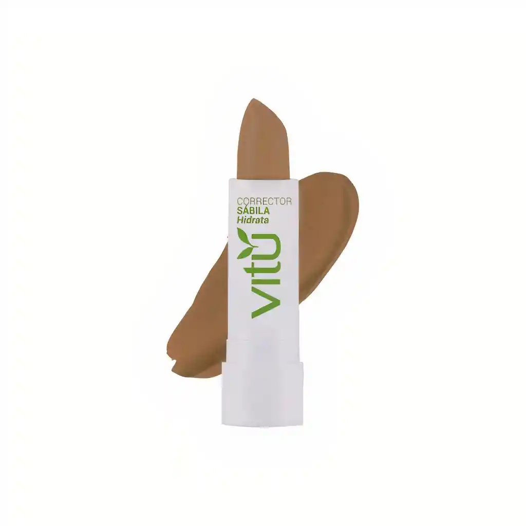 Vitu Corrector Sábila 04 Castaña 4 G