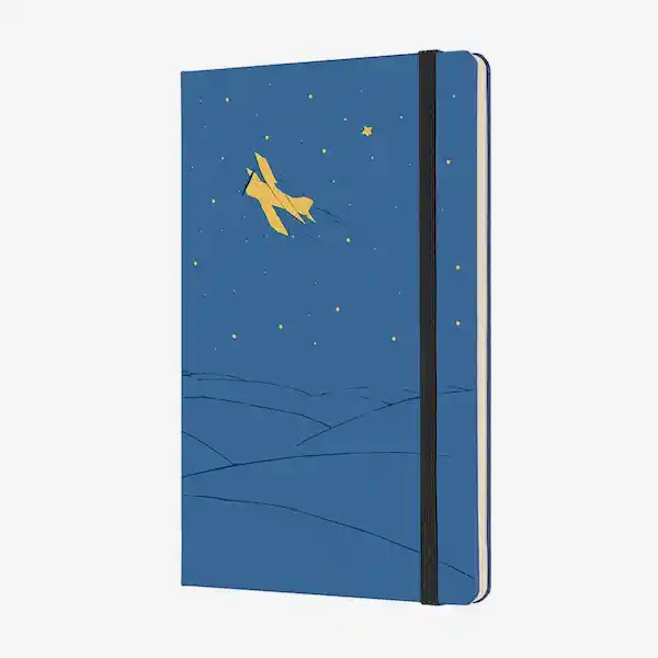 Moleskine Agenda Diaria 2022 Principito Forget Azul 13 x 21 cm