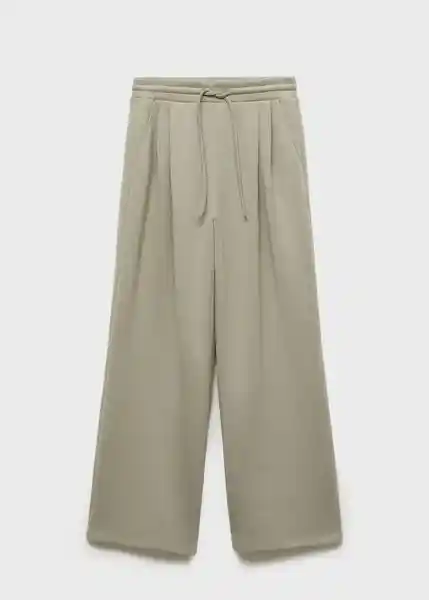 Pantalón Guesa Khaki Talla M Mujer Mango