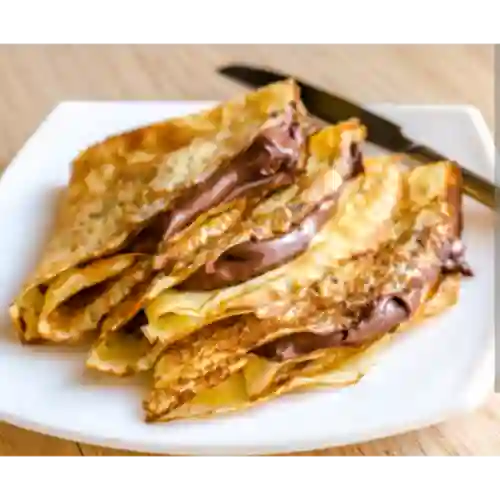 Crepes de Nutella.