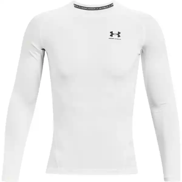 Under Armour Camiseta Heat Gear Compression Blanco Talla SM