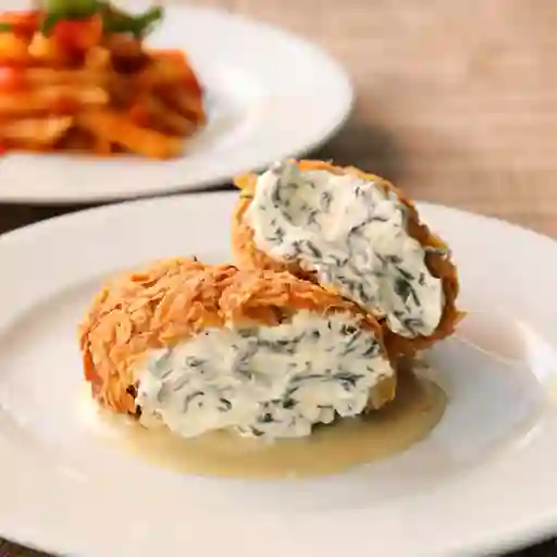 Combo Envoltini de Pollo con Pasta + Lasaña