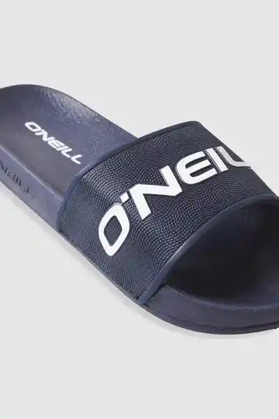 ONeill Sandalias Logo Slide Masculino Azul 8.5