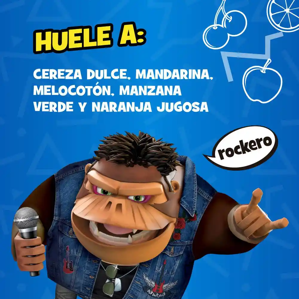 Moco De Gorila Gel Cabello Rockero