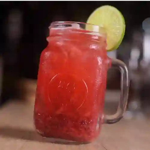 Soda frutal frutos rojos