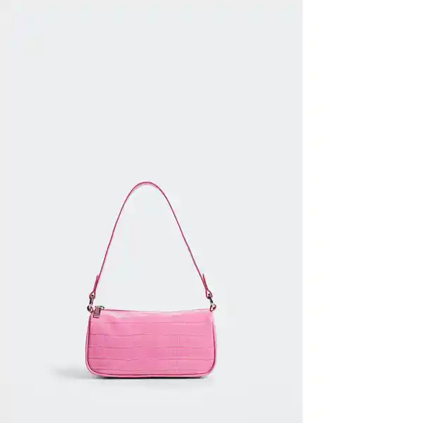 Bolso P Brick Fucsia Talla 99 Mujer Mango