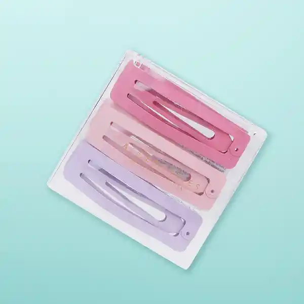 Miniso Hebilla Rectangular para Cabello Colorful