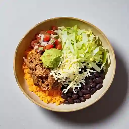 Bowl De Cerdo Desmechado