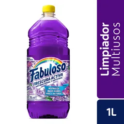 Limpiador Líquido Fabuloso Antibacterial Lavanda Botella 1 L