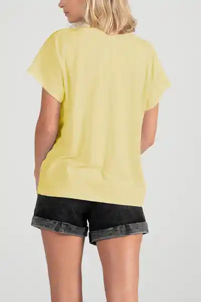 ONeill Camiseta Classic Original Femenino Amarillo Talla XS