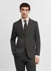 Blazer Americana Milan Verde Talla 48 Hombre Mango