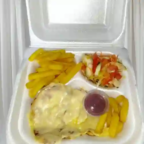 Almuerzo Filete Gratinado
