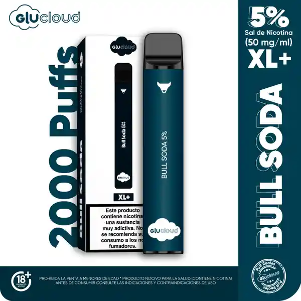 Glucloud Vaporizador XL Bull Soda