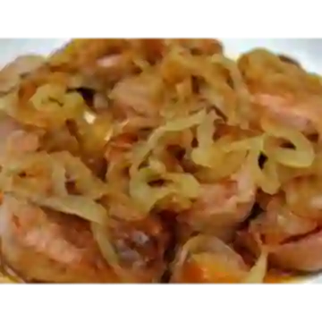 Encebollado de Cerdo