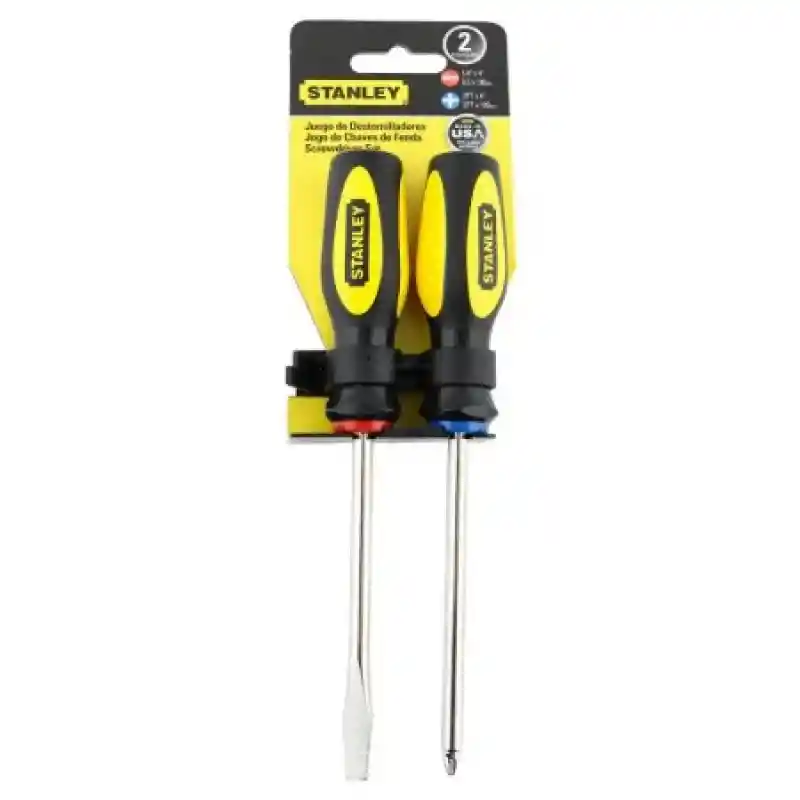 Stanley Destornillador Negro y Amarillo Stmt66670-840