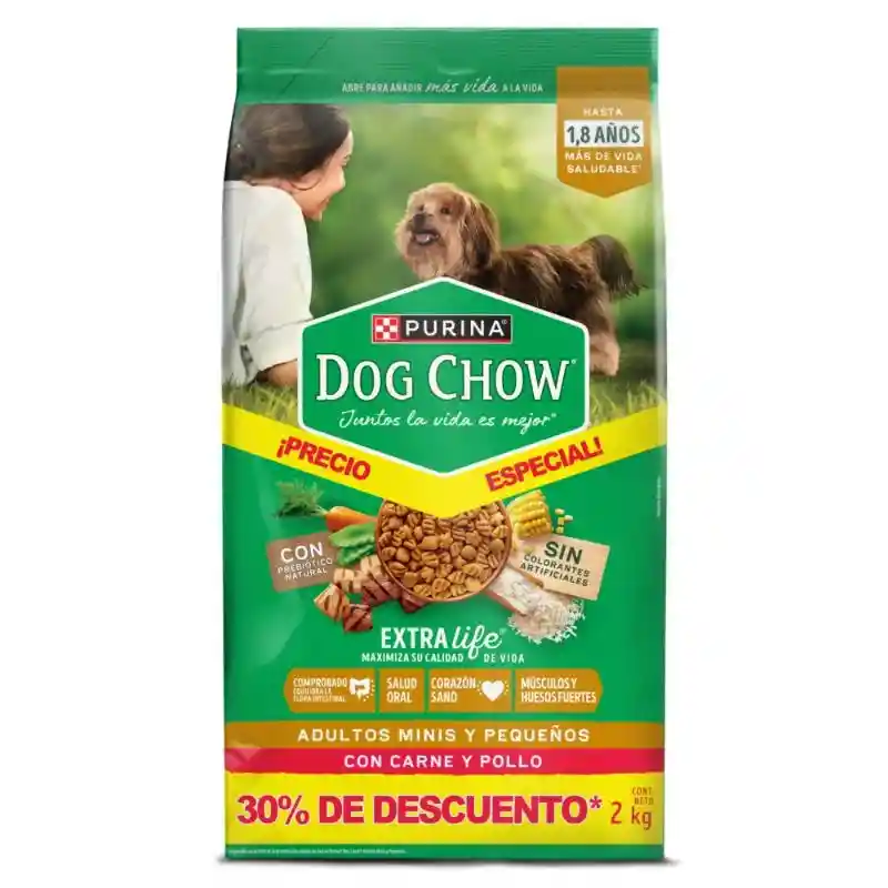 Dog Chow Alimentos Para Perro Adultos Minis y Pequeños