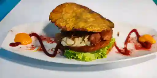 Patacón Hamburguesa Planet