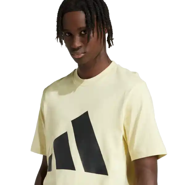Adidas Camiseta Bl Sj Manga Corta Hombre Amarillo Talla M
