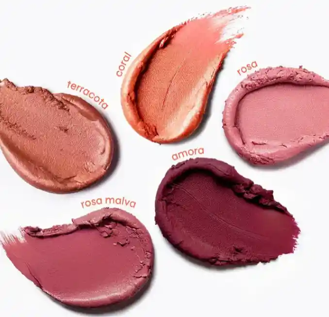 Ollie Rubor Labial y Sombra en Barra 3 en 1 Fps 95 Rosa