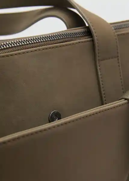 Mochila Totepack Khaki Talla 99 Hombre Mango