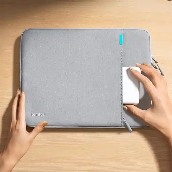 Tomtoc Set Laptop Cover Defender Gris Oscuro 14'' 