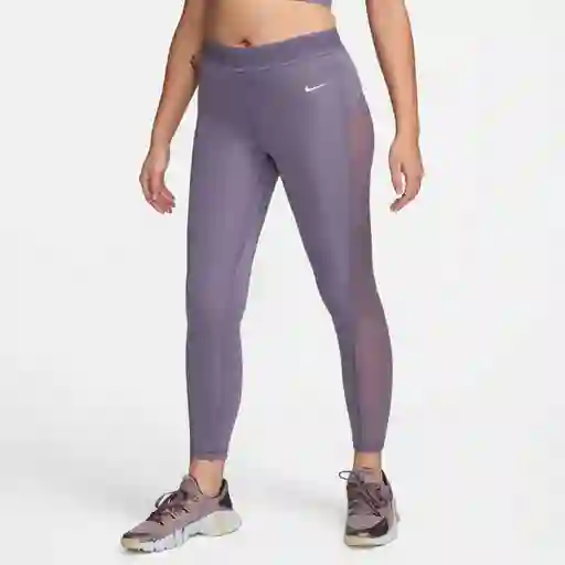 Nike Leggings W Np Df Mr 7/8 Mesh Morado T. L Ref: FN4981-509