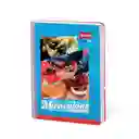 Cuaderno Ladybug+ Rayado 100 Hojas Cosido Scribe