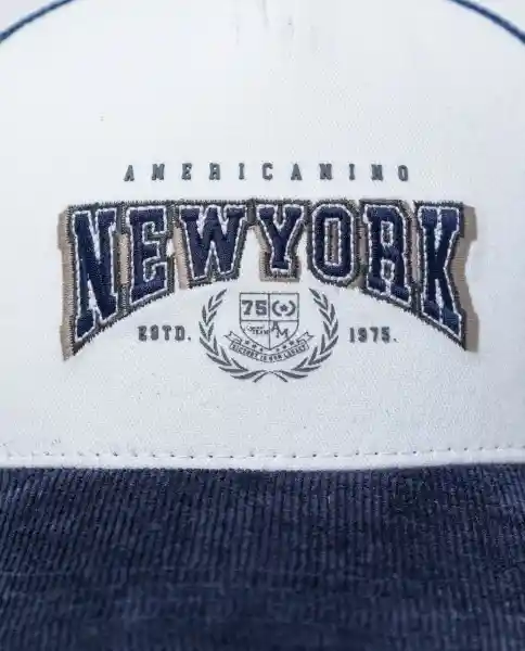 Gorra Unisex Azul Talla M 759G507_AZU194023 Americanino