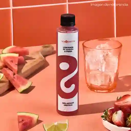 Limonada De Sandia Y Fresa