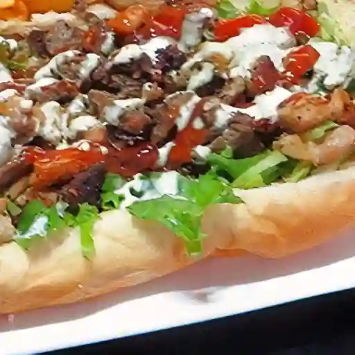 Combo Pepito Mixto (Carne y Pollo)