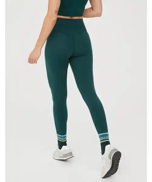 Leggings Reg Aerie Verde Talla XS American Eagle