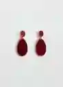 Pendientes Filo Granate Talla 99 Mujer Mango