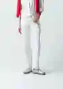 Pantalón Car Mujer Crudo Puro Talla 4 431G303 Naf Naf