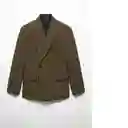 Blazer Americana Boston Khaki Talla 44 Hombre Mango