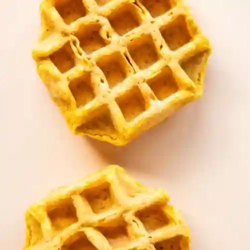 Waffles de Ahuyama X 6