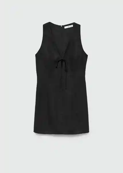 Vestido Lucy Negro Talla S Mujer Mango