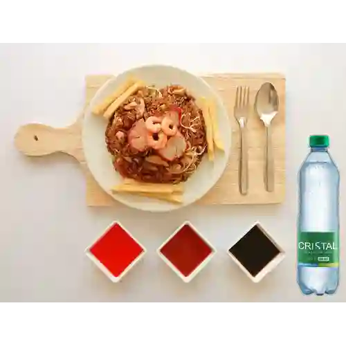 Combo Cff -Arroz + Cristal con Gas 600 ml