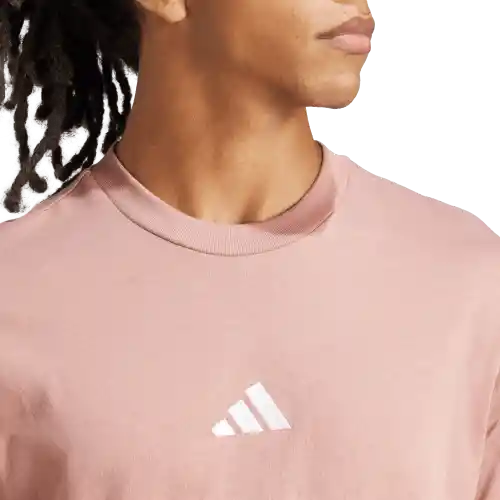 Adidas Camiseta Manga Corta Lifestyle Hombre Rojo Talla XL