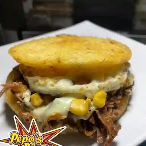 Arepa criolla frita