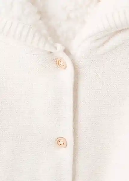 Cárdigan Lulu1 Arena Talla 67 Niños Mango