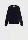 Jersey Luccav Navy Talla M Mujer Mango