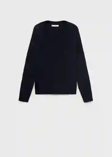 Jersey Luccav Navy Talla M Mujer Mango