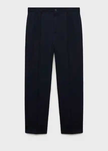 Pantalón William Navy Talla 38 Hombre Mango