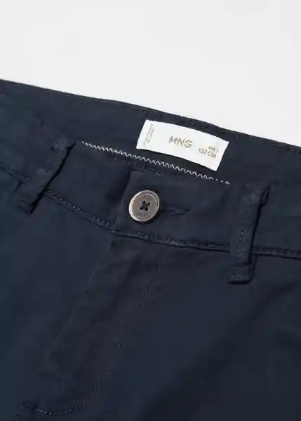 Pantalón Piccolo5 Niños Navy Talla 12 Mango